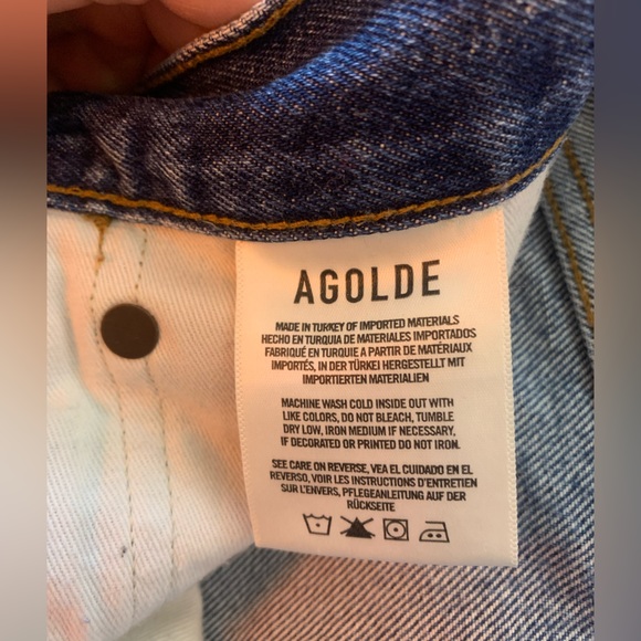 Agolde Parker Shorts - Picture 7 of 8